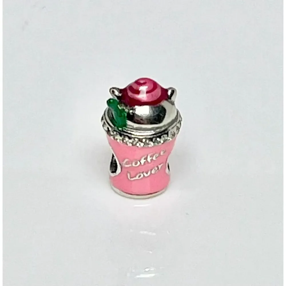 925 Sterling Silver love coffee